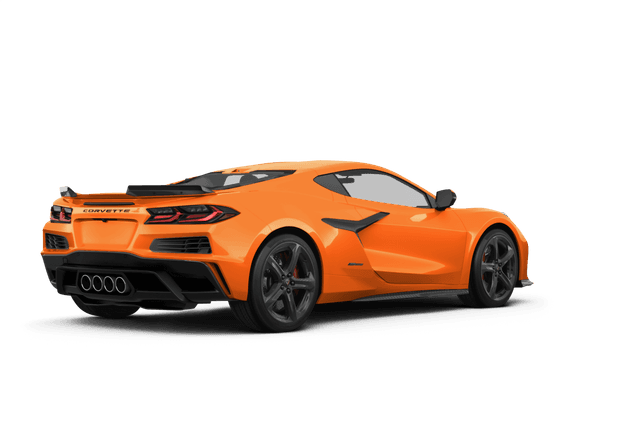 Chevrolet Corvette - Back view Chevrolet Corvette - Back view